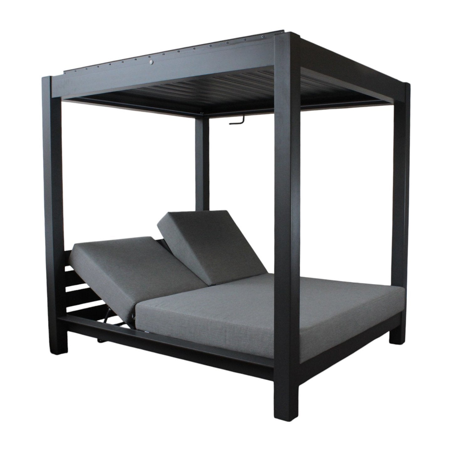 Gazebo letto da giardino con led - XANDER