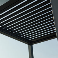 Gazebo letto da giardino con led - XANDER