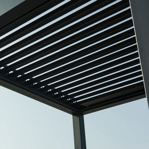 Gazebo letto da giardino con led - XANDER