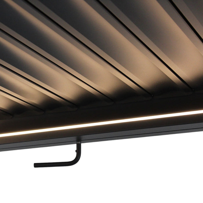 Gazebo letto da giardino con led - XANDER