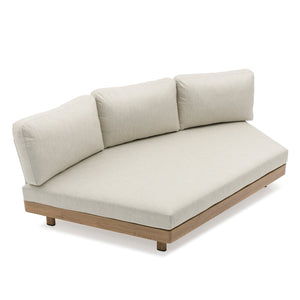 Divano da giardino modulo angolare sx - ULRIC