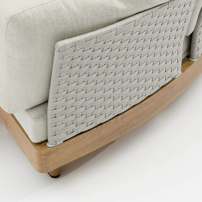 Divano da giardino modulo angolare sx - ULRIC