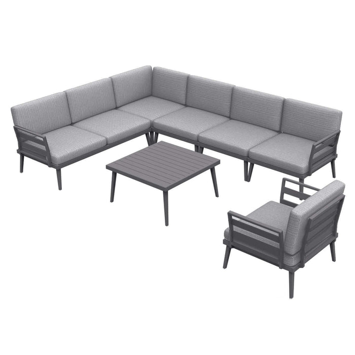 Tavolino per salotto da giardino componibile - DEX