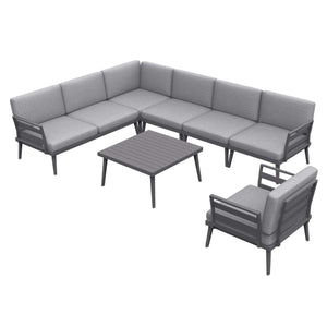 Tavolino per salotto da giardino componibile - DEX