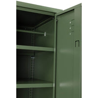 Armadio 1 Anta Acciaio Verde Industriale da Interno - CLIFTON