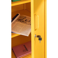 Armadio 1 Anta Acciaio Giallo Industriale da Interno - CLIFTON