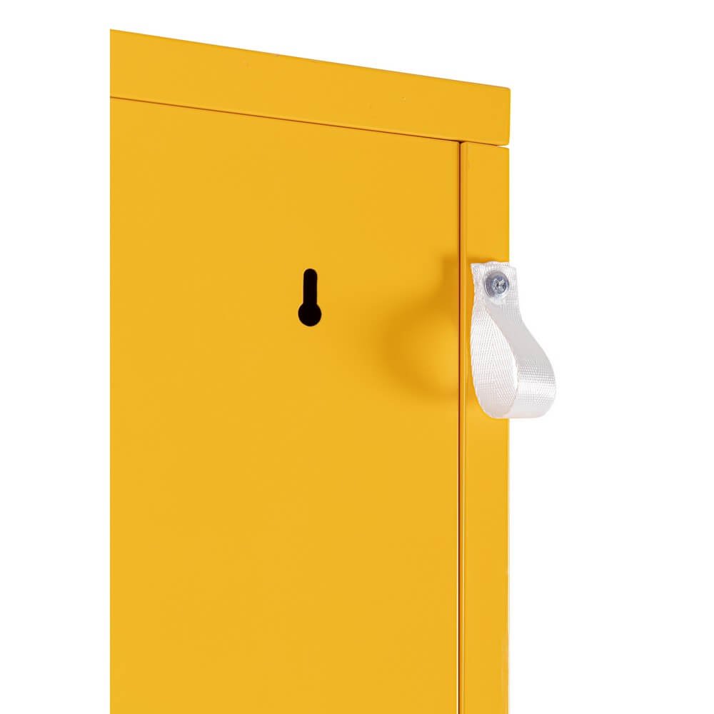 Armadio 1 Anta Acciaio Giallo Industriale da Interno - CLIFTON