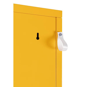Armadio 1 Anta Acciaio Giallo Industriale da Interno - CLIFTON