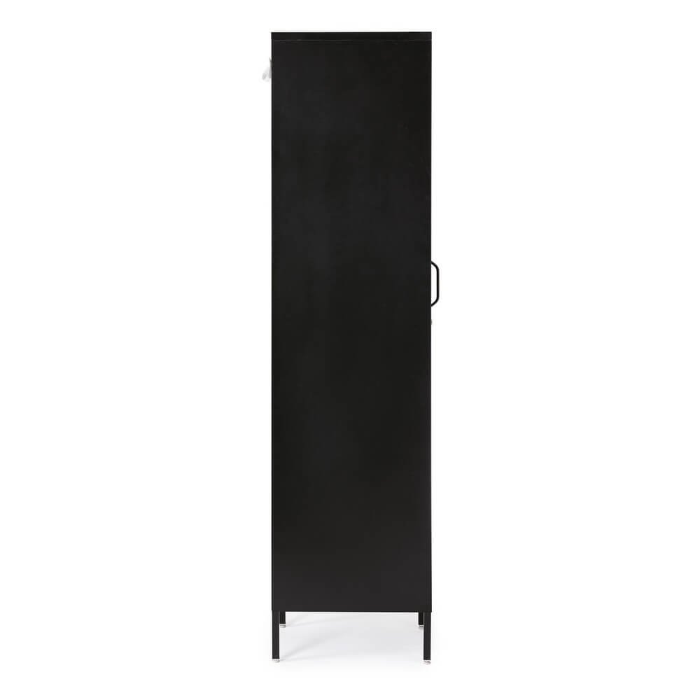 Armadio 1 Anta Acciaio Nero Industriale da Interno - CLIFTON