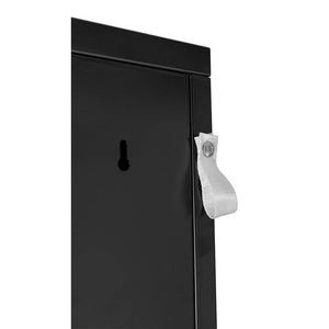 Armadio 1 Anta Acciaio Nero Industriale da Interno - CLIFTON