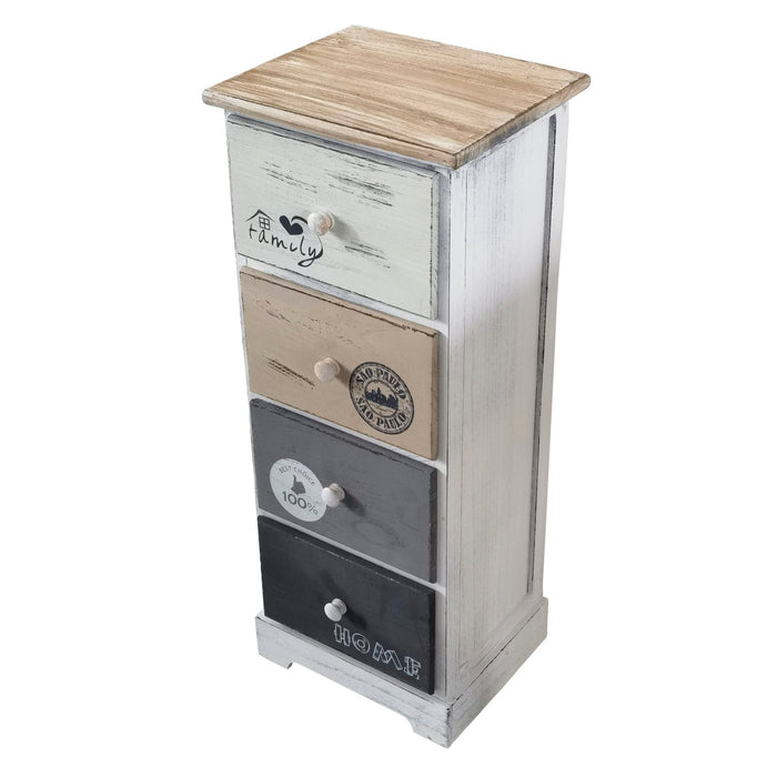 Cassettiera mobiletto per bagno camera - ICARUS Colore: #REF!