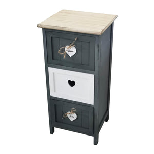 Cassettiera mobiletto per bagno camera - BORIS Colore: #REF!