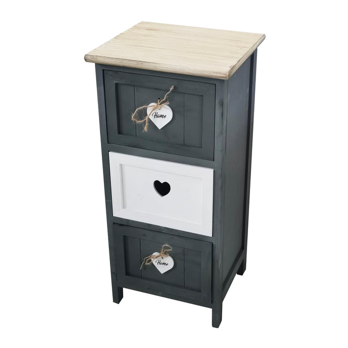 Cassettiera mobiletto per bagno camera - BORIS Colore: #REF!