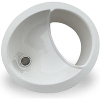 Free range designs urine separatore per compost sedile wc bianco