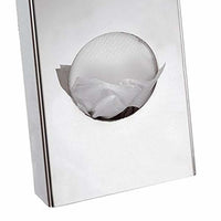 Porta sacchetti igienici in abs cromato