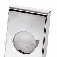 Porta sacchetti igienici in abs cromato