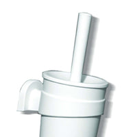 Porta scopino sospeso bianco