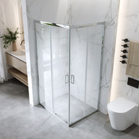 Box Doccia Scorrevole 70x120 Cm H 185 cm vetro 6 mm Trasparente| Kiro