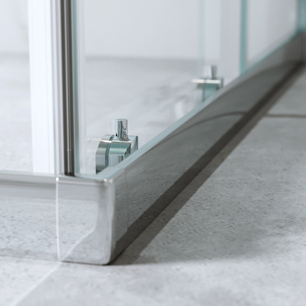 Box Doccia Scorrevole 70x120 Cm H 185 cm vetro 6 mm Trasparente| Kiro