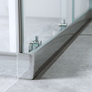 Box Doccia Scorrevole 70x120 Cm H 185 cm vetro 6 mm Trasparente| Kiro