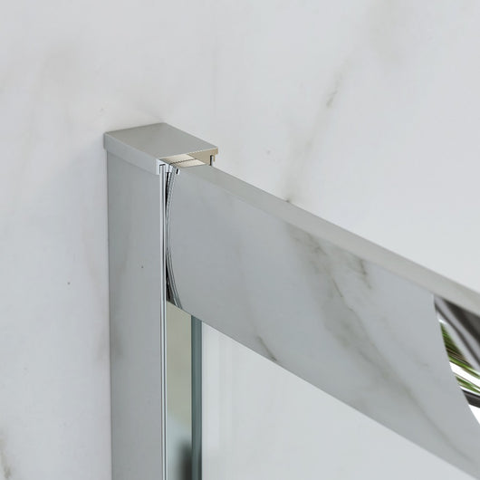 Box Doccia Angolare Scorrevole 70x100 Cm H 185 cm Vetro 6 mm Trasparente| Kiro