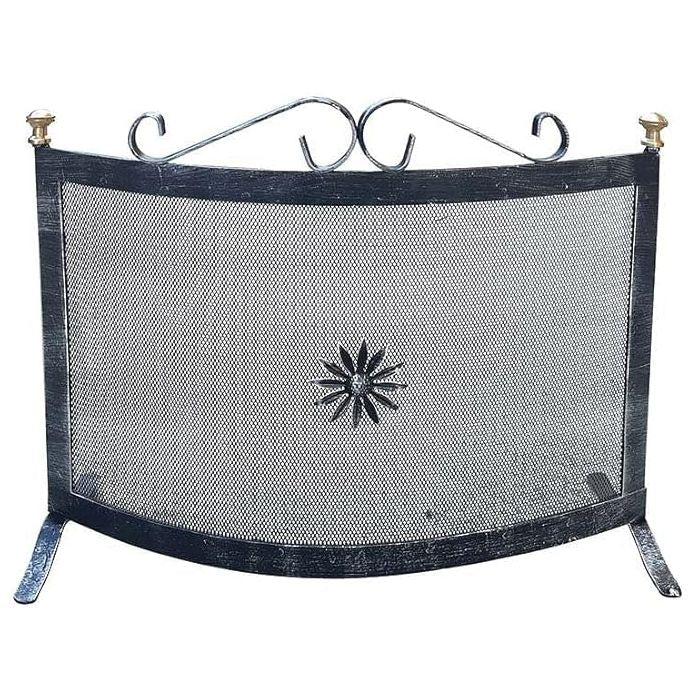 PARASCINTILLE CURVO S/POMOLI COLORE SPAZZOALTO GRIGIO CM 60  H 46