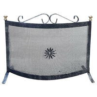 PARASCINTILLE CURVO S/POMOLI COLORE SPAZZOALTO GRIGIO CM 60  H 46