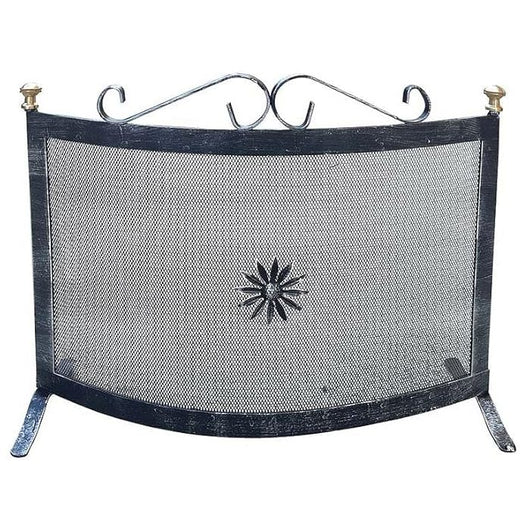 PARASCINTILLE CURVO S/POMOLI COLORE SPAZZOALTO GRIGIO CM 60  H 46