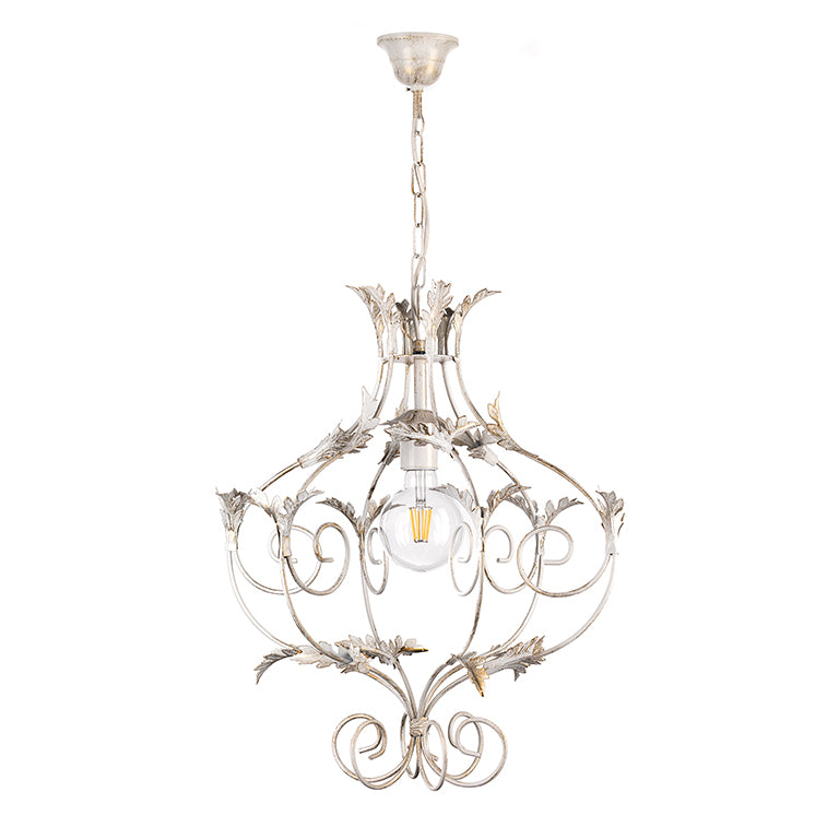 Lampadario Contessa avorio