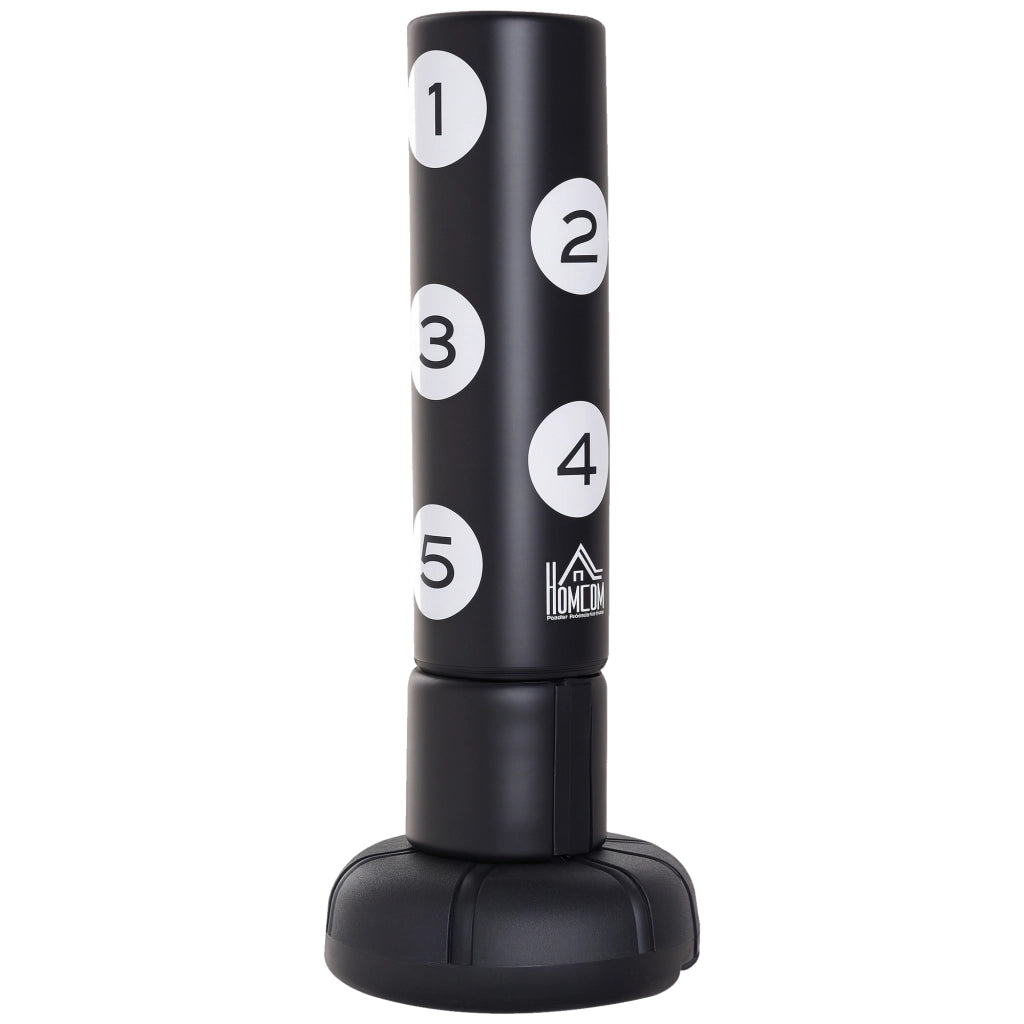 Sacco da boxe con supporto ¨C zephmum ¨C nero 176 cm