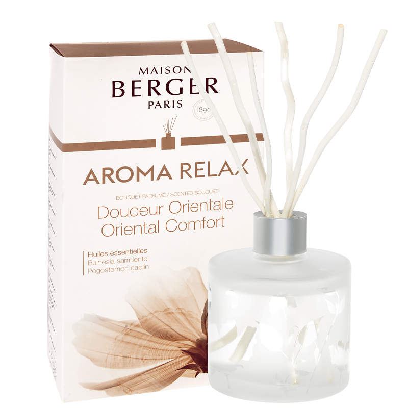 Bouquet Profumato Diffusore Ambiente a Bastoncini Aroma Relax Maison Berger