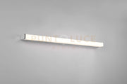 FABIO H2O APPLIQUE LED 12W 1400lm, 3000K CROMO IP44 L. 80CM DIMMERABILE