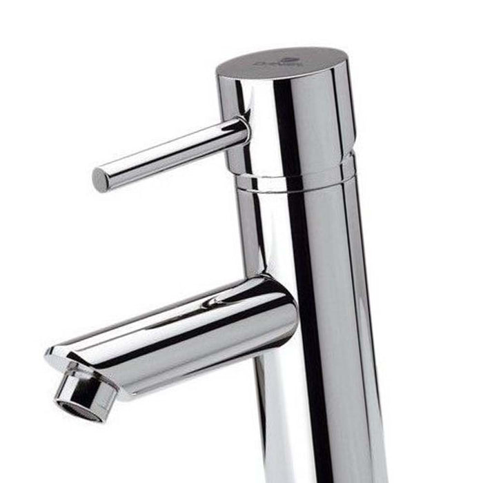 Rubinetto lavabo serie suvi, minimalista e raffinata. made in italy