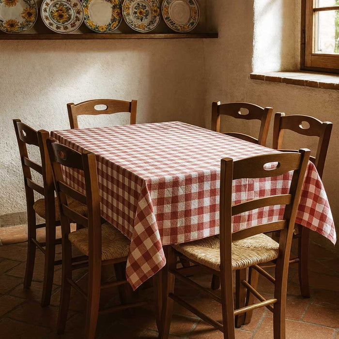 Sedia da pranzo Loris in legno noce scuro con seduta in paglia