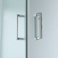 Box Doccia 3 Lati 70x100x70 Cm H185 cm vetro Opaco 6 mm Apertura Scorrevole| Kiro