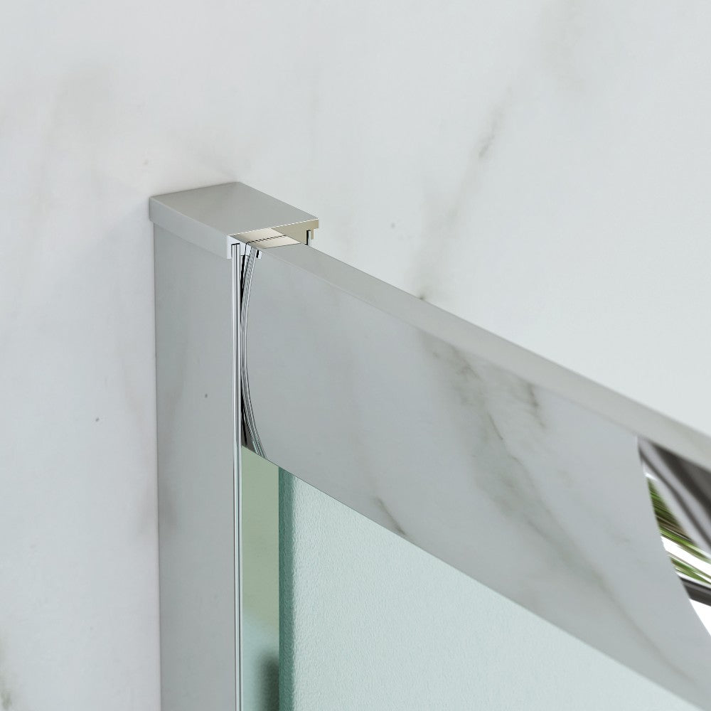 Box Doccia Doppio Scorrevole 70x120 Cm H 185 cm vetro 6 mm Opaco| Kiro