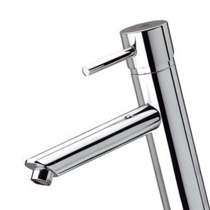 Rubinetto lavabo alto, per lavabo altoda appoggio con scarico - serie suvi