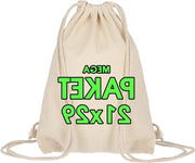 Borsa in juta per bambini - borsa da disegno 21 x 29 cm - borsa sportiva Oeko-TEX®-certificata - borsa per evento - borse per festa - Naturale (10 pezzi)