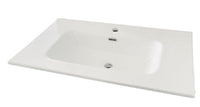 Lavabo bianco 80x45 per mobili bagno
