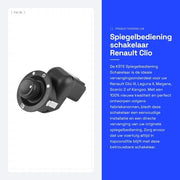 Regolazione specchiera interruttore - Renault Clio III - OE 109014 - Per modelli Renault - Scenic 2 - Laguna II - Megane - Kangoo