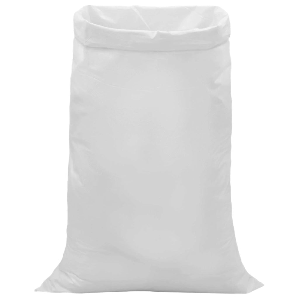 Sacchi Intrecciati 100 pz Bianco 80 x 125 cm PP 42032378
