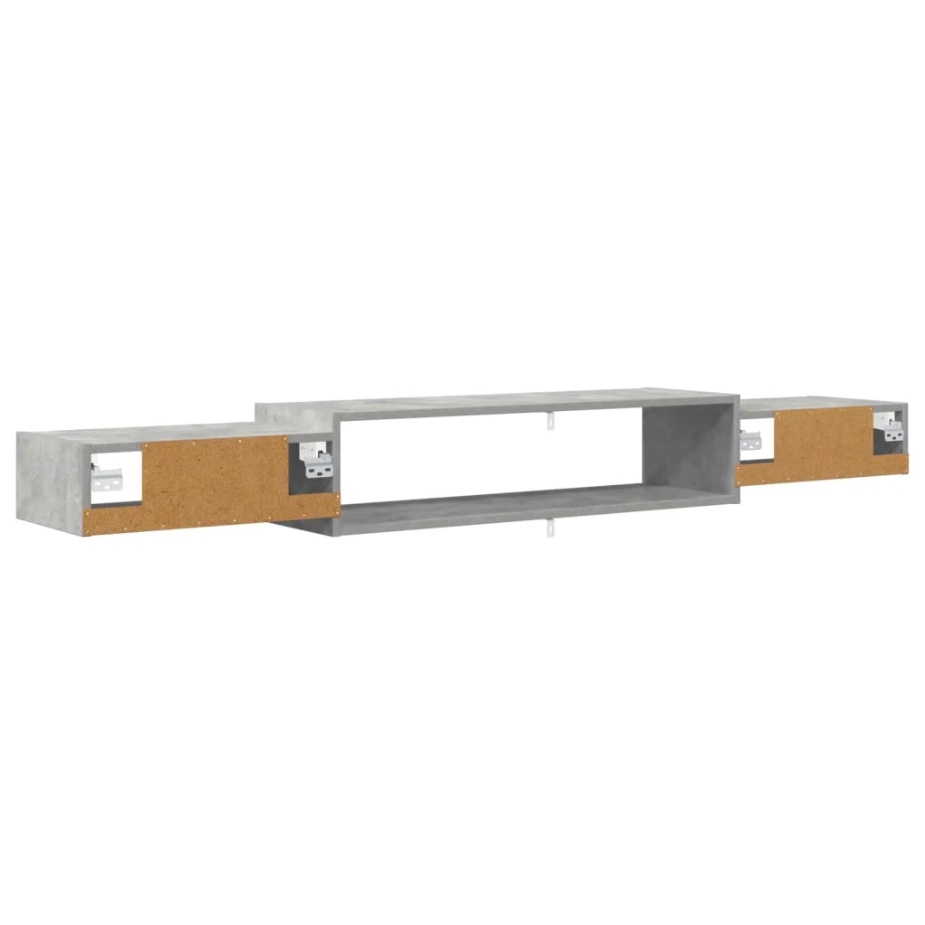 Mobile TV da Parete A parete Grigio Cemento 180 x 28 x 21 cm