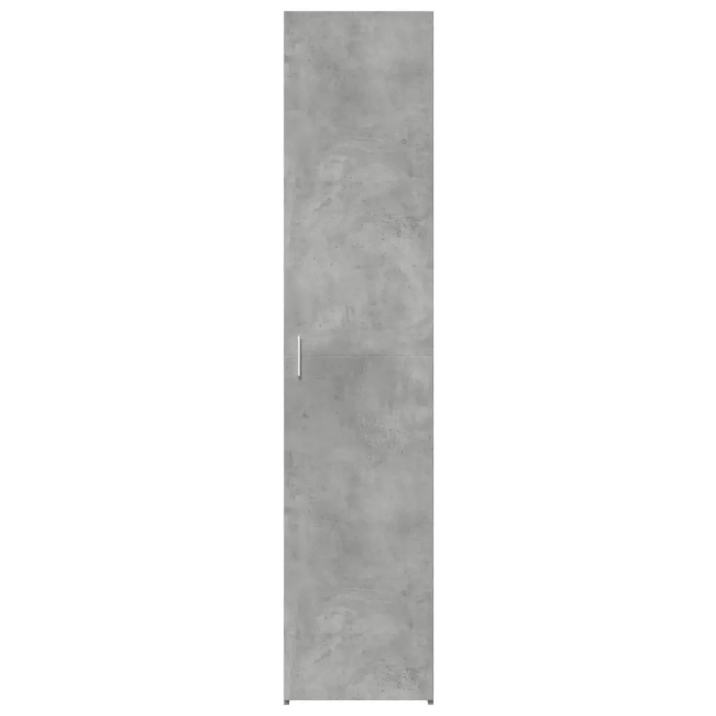 Credenza Grigio Cemento 40x42,5x185 cm in Legno Ingegnerizzato 3281402