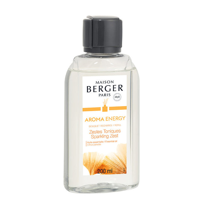 Ricarica Bouquet Aroma Energy Zestes Toniques Diffusore Profumo Maison Berger