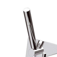 Miscelatore monocomando per vasca da incasso, su piastra in ottone cromato - serie suvi