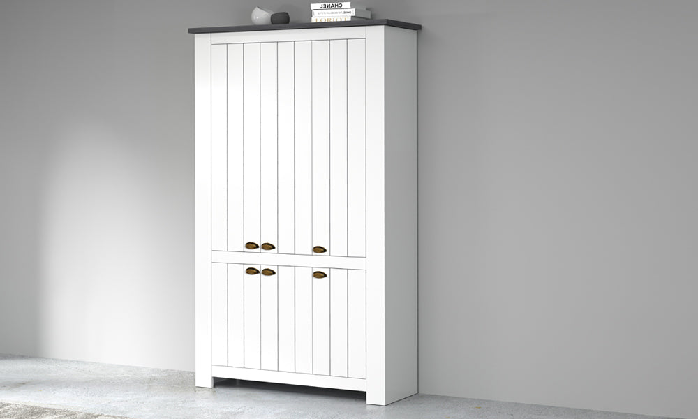 Armadio scarpiera FIGO a 6 ante battenti