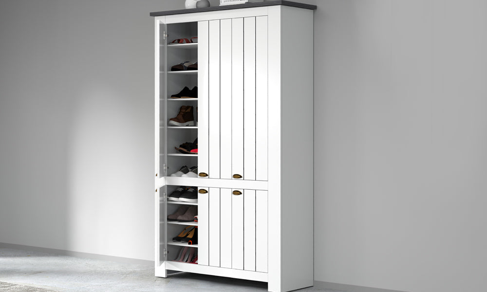 Armadio scarpiera FIGO a 6 ante battenti