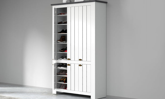Armadio scarpiera FIGO a 6 ante battenti
