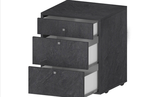 Cassettiera con Ruote DALIA – 47x45x61,2 cm, Colore Report, 3 Cassetti