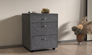 Cassettiera con Ruote DALIA – 47x45x61,2 cm, Colore Report, 3 Cassetti